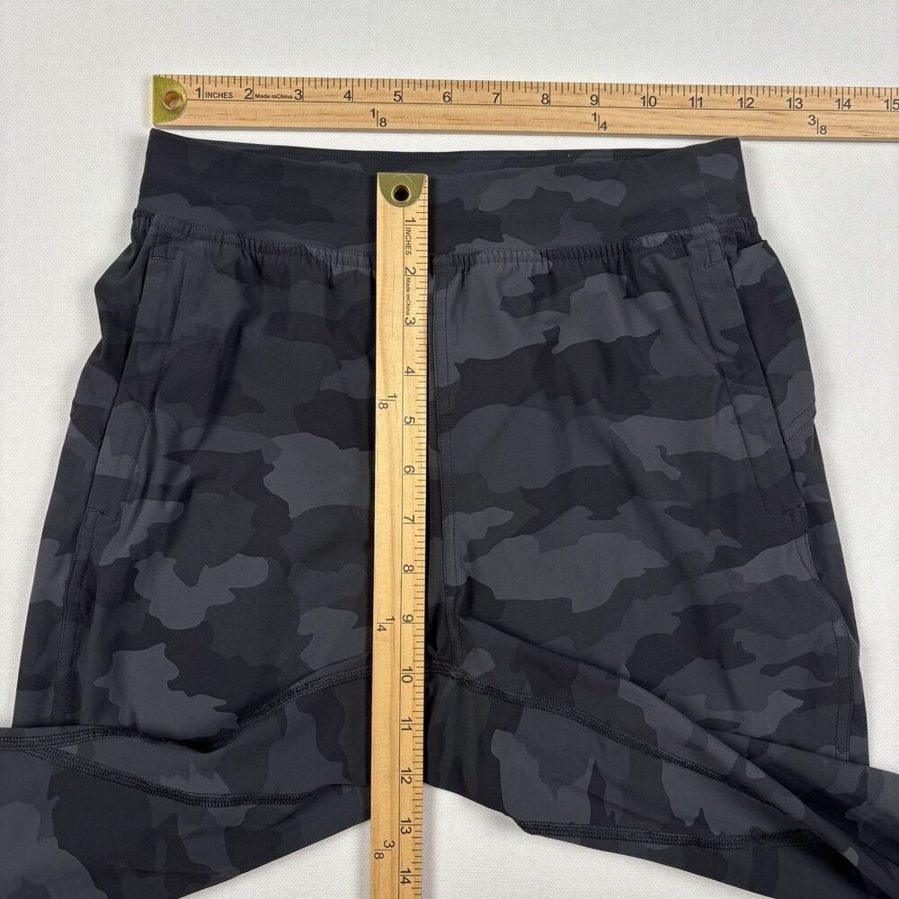 Lululemon Women's Sz 2 Adapted State High-Rise Jogger Camo Black Ankle Zip - Picture 12 of 13